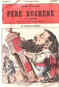 Caricature of Courbet